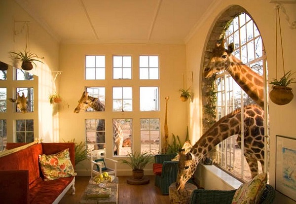 Hotel Giraffe Manor din Kenya