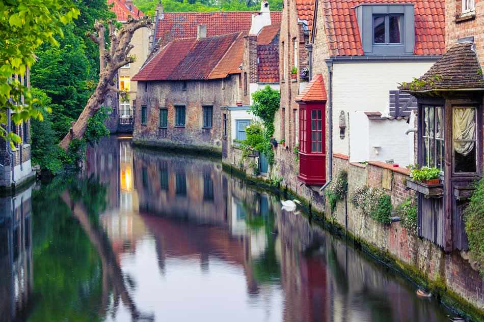 cele mai romantice orașe - Bruges